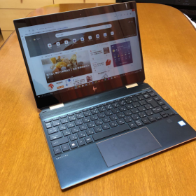 Core i7 16GBメモリ 512GB SSD PCIe規格 13.5型 WUXGA IPS タッチ HP Spectre x360 14 (型番:2U7B4PA-AANJ/2U7B3PA-AAPU) ポセイドンブルー/アッシュブラック ノートパソコン オフィス付き 新品 （WPS Office） photo review